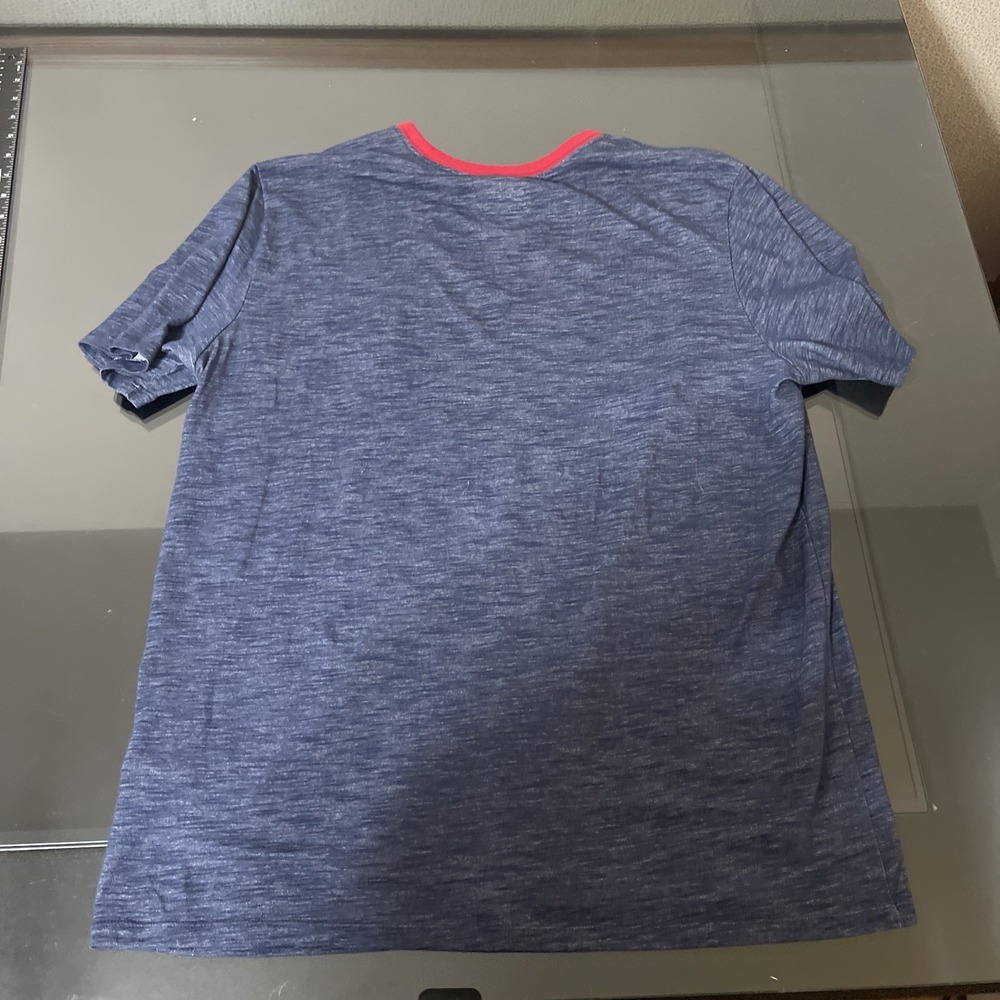 Nike New York Yankees T Shirt Mens XL New Blue Red Short Sleeve Cooperstown #235 - Picture 7 of 10